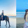 6 Potret Cupi Cupita Saat Liburan di Pantai Bali, Seru Naik Kuda