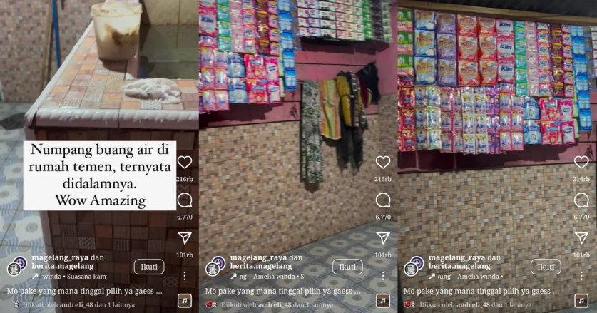 Kamar Mandi Bak Warung Madura, Punya Konsep All You Can Use