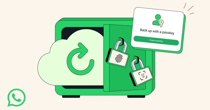 WhatsApp Tambahkan Perlindungan Passkey untuk Cadangan Terenkripsi