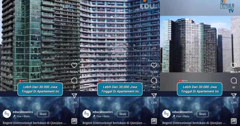 Ini Regent International Apartment, Apartemen Terbesar di Dunia yang Dihuni 30 Juta Jiwa