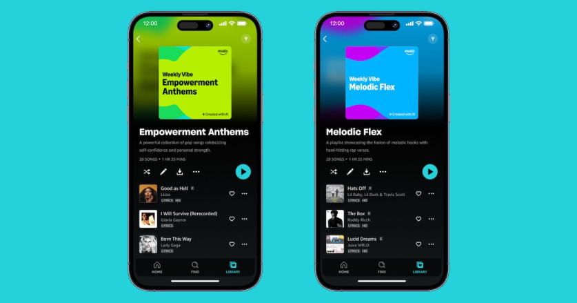 Wow! Fitur AI Baru Amazon Music Ciptakan Playlist Pribadi Setiap Senin